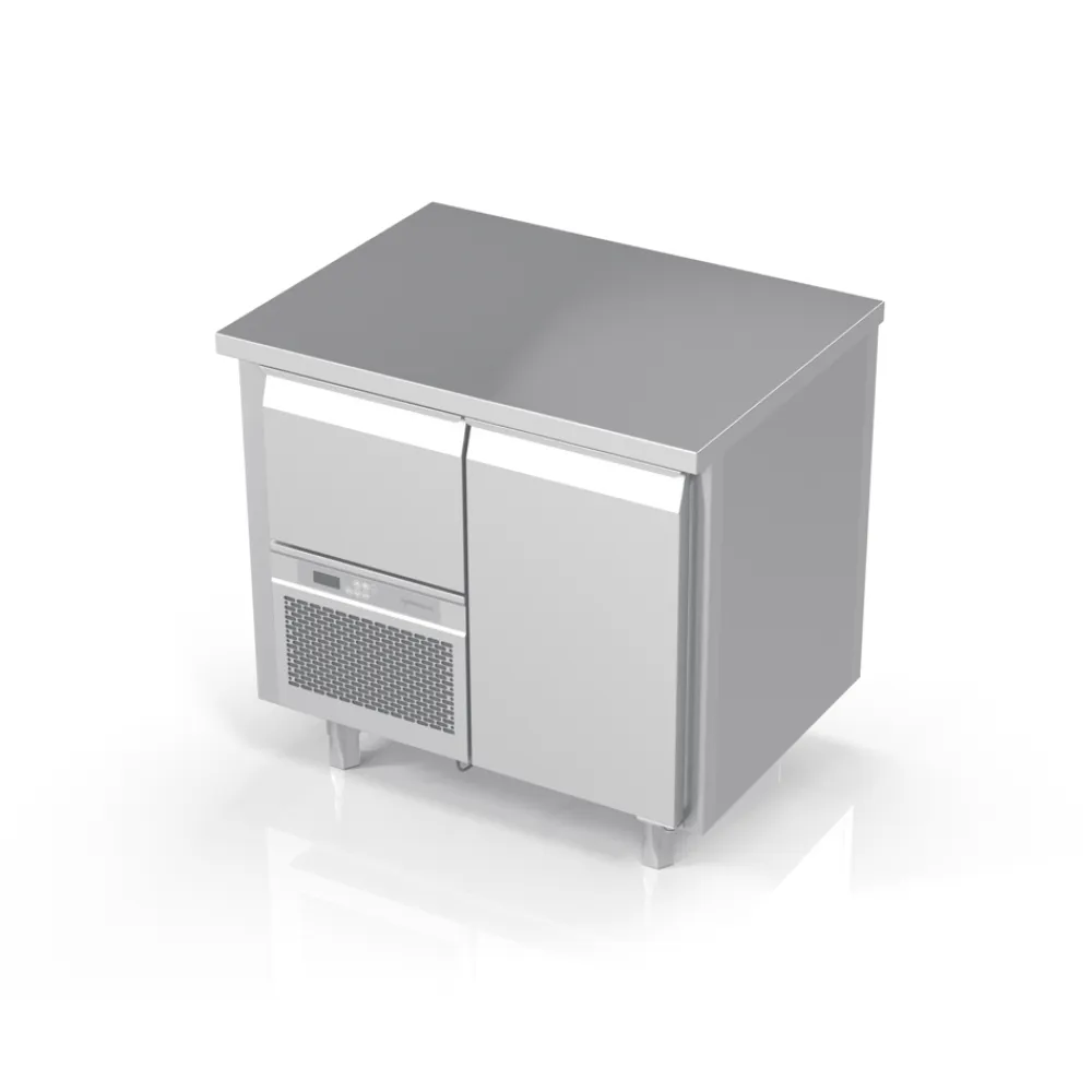 Table réfrigérée avec 1 porte P101 940 mm