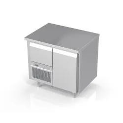 Table réfrigérée avec 1 porte P101 940 mm