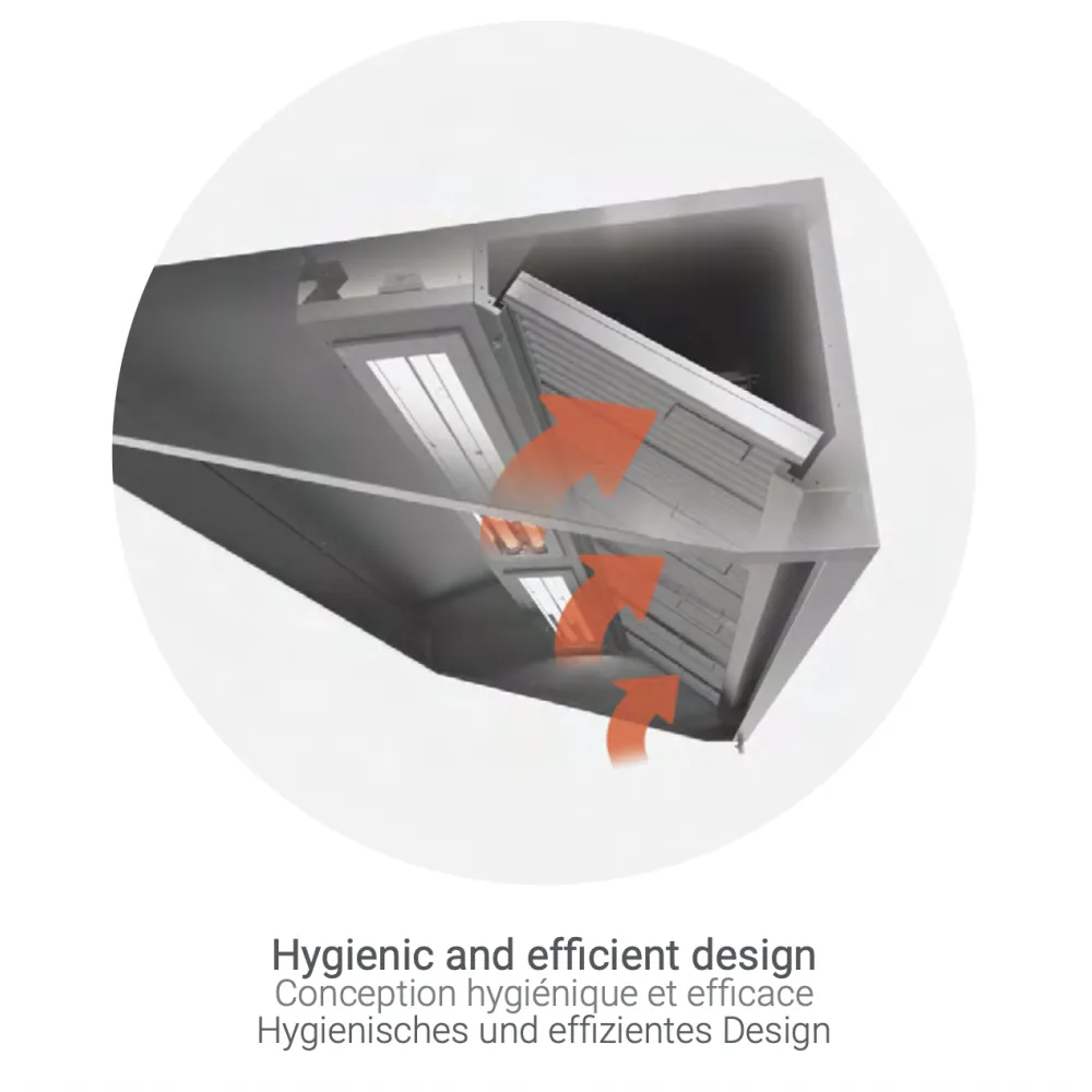 Hotte d'échappement HNPA 1700