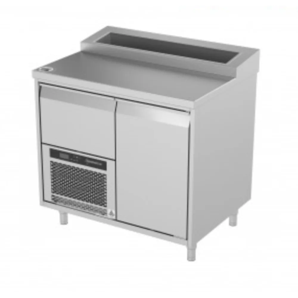 Comptoir saladette P101 940 mm