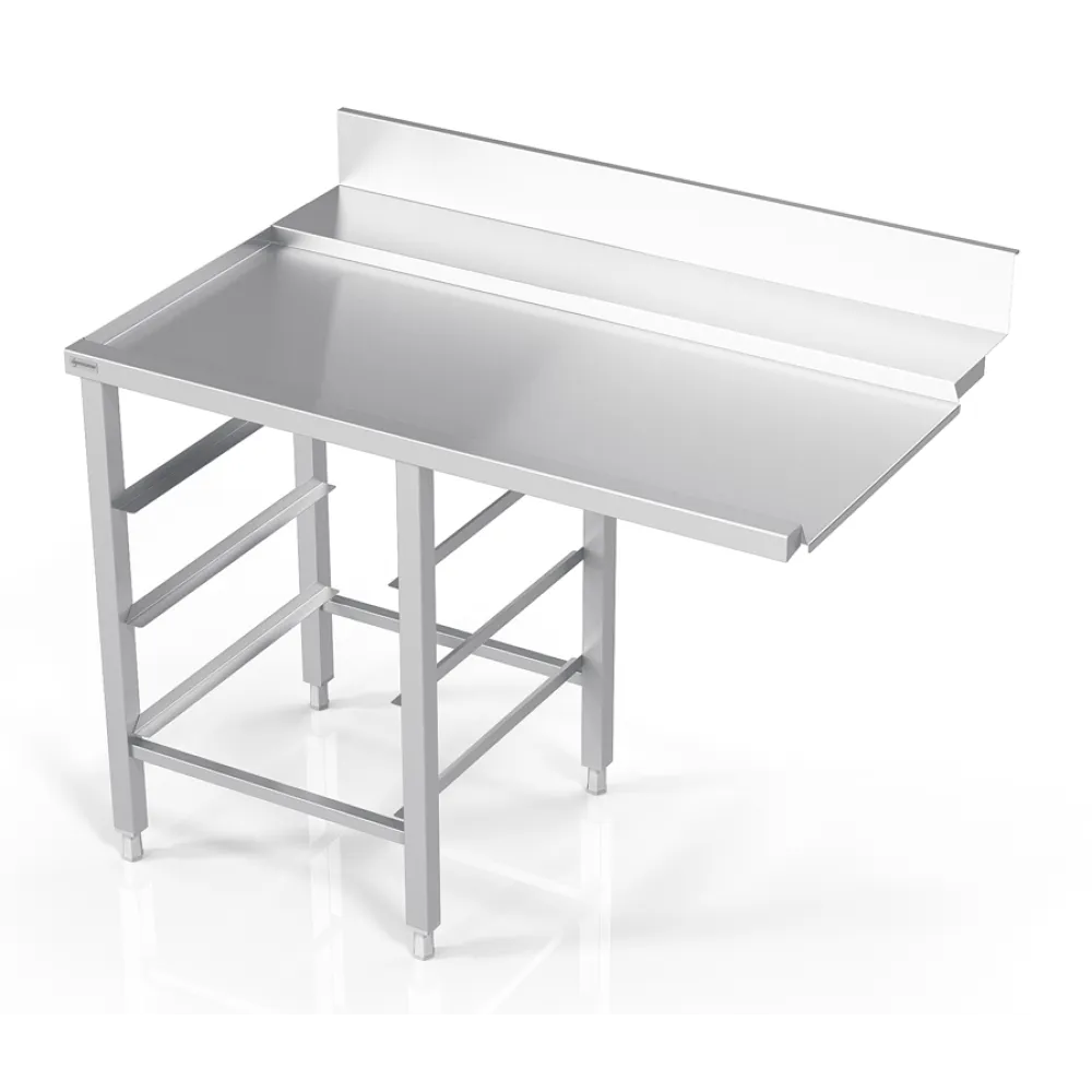 Table en métal après lavage avec 3 tiroirs en dessous 900