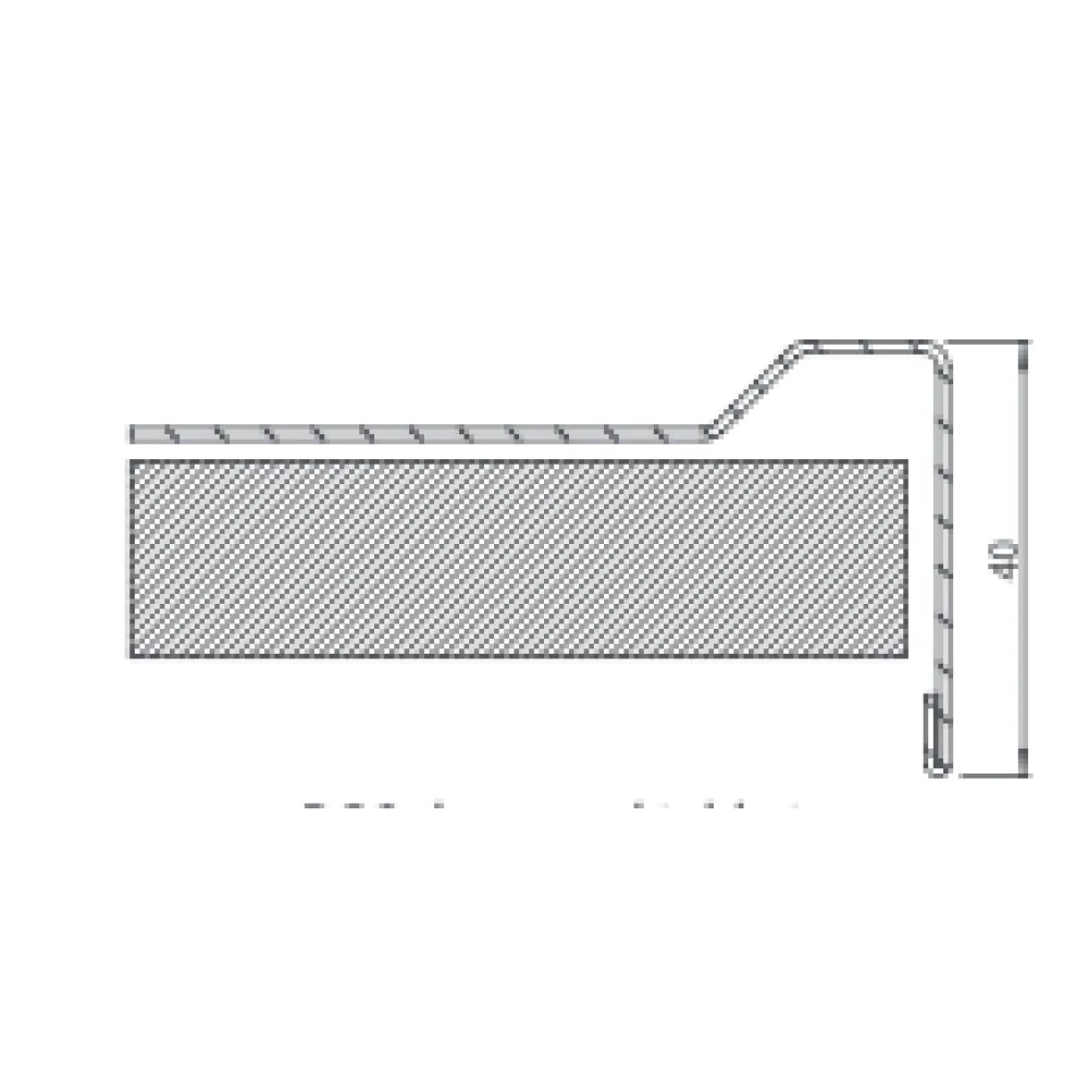 Metal table with two shelves 400