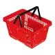 Shopping basket AIRPORT with 2 handle
