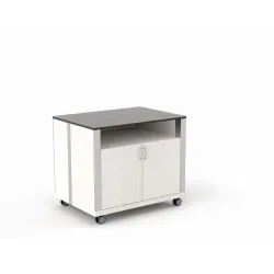 MODULE NEUTRE AVEC PORTES ET COMPARTIMENT POUR PLATS ATHENA SAL 2 VP