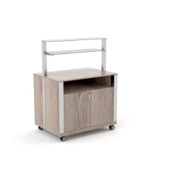 MODULE NEUTRE AVEC ÉTAGÈRES SUPÉRIEURES, PORTES ET COMPARTIMENT À VAISSELLE ATHENA SAL VP 2 AL