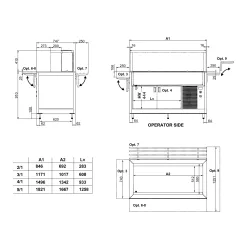 BUFFET RÉFRIGÉRÉ OMNIA 2R