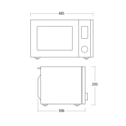 Four micro-onde MIG 27 SS