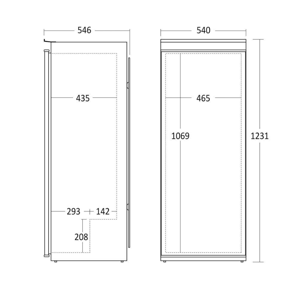 Réfrigérateur encastrable BIK 222 W