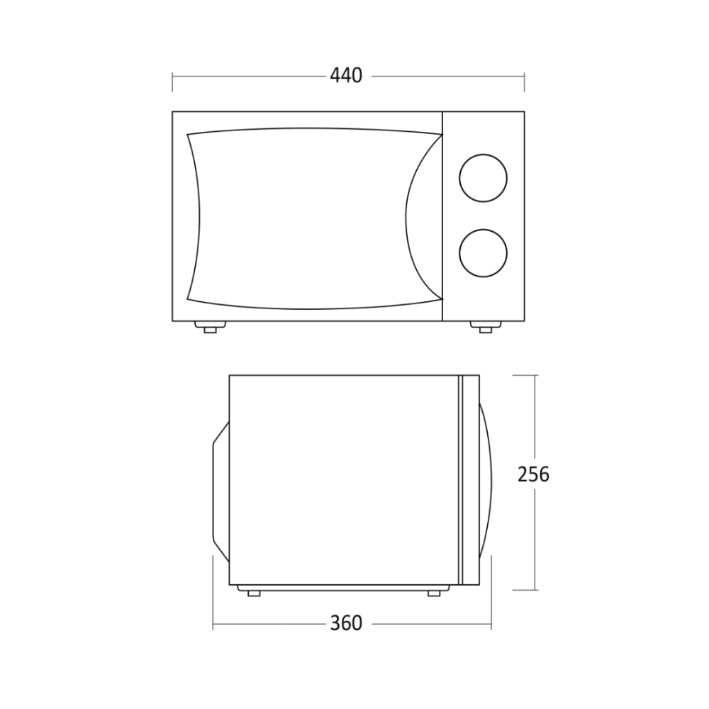 Four micro-onde MIG 20 B