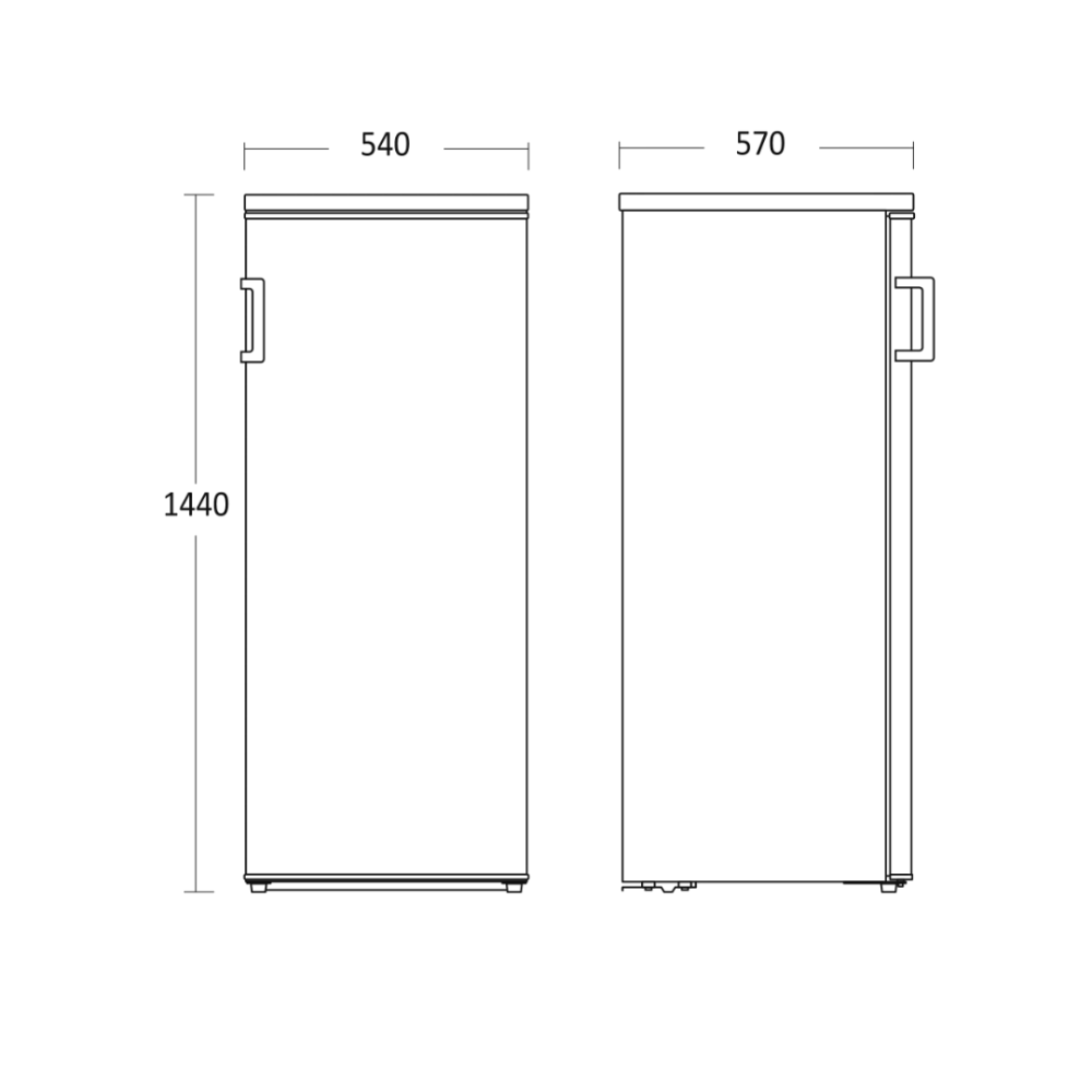 Congélateur SFS 206 W
