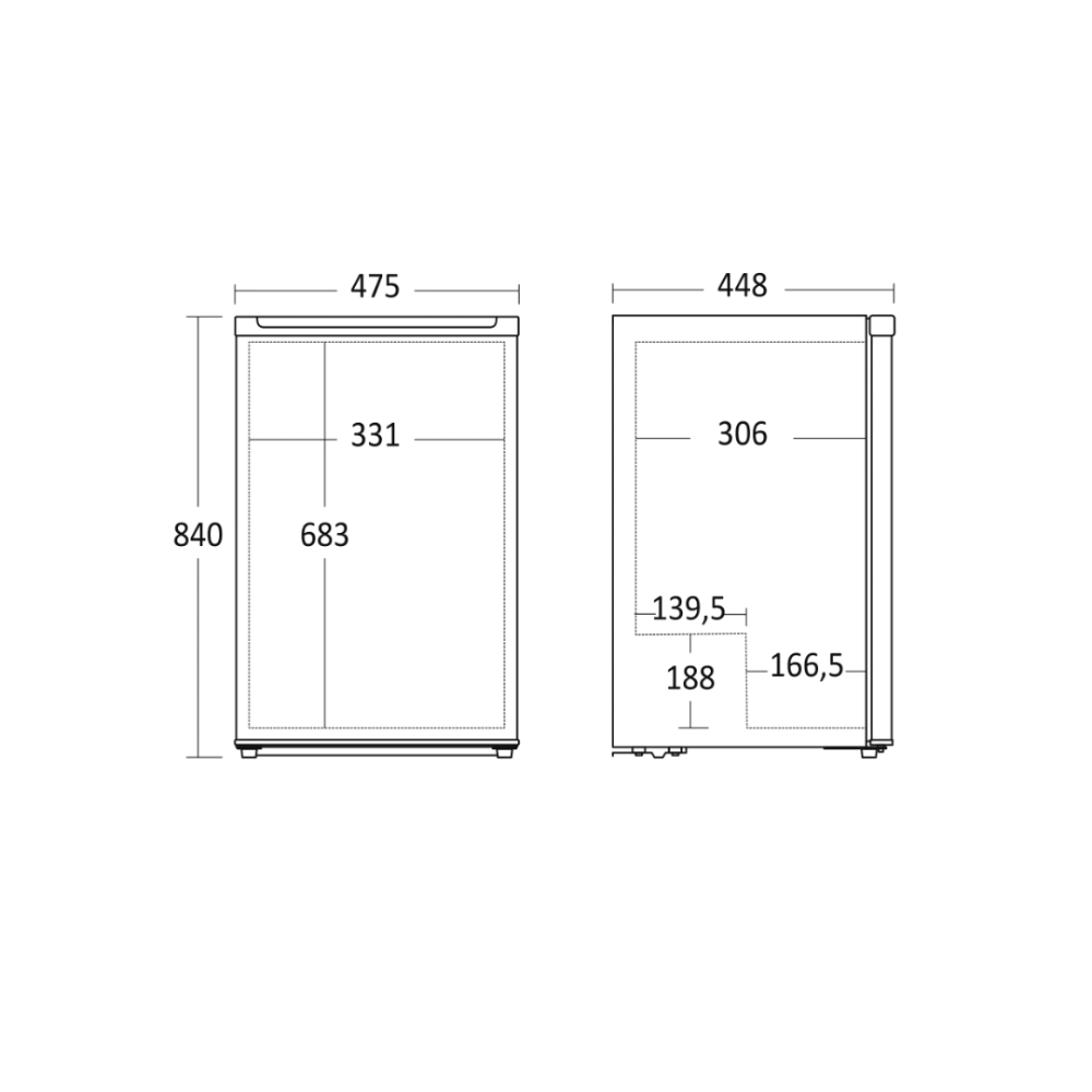 Congélateur SFS 61 W