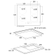 Induction stove hob IKF 60 Flex