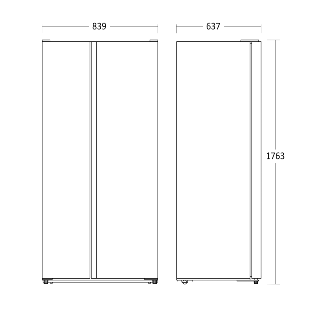 Réfrigérateur Combi SKF 433 X
