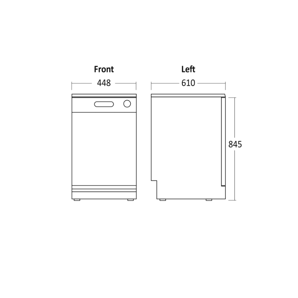 Lave-vaiselle SFO 4502 W