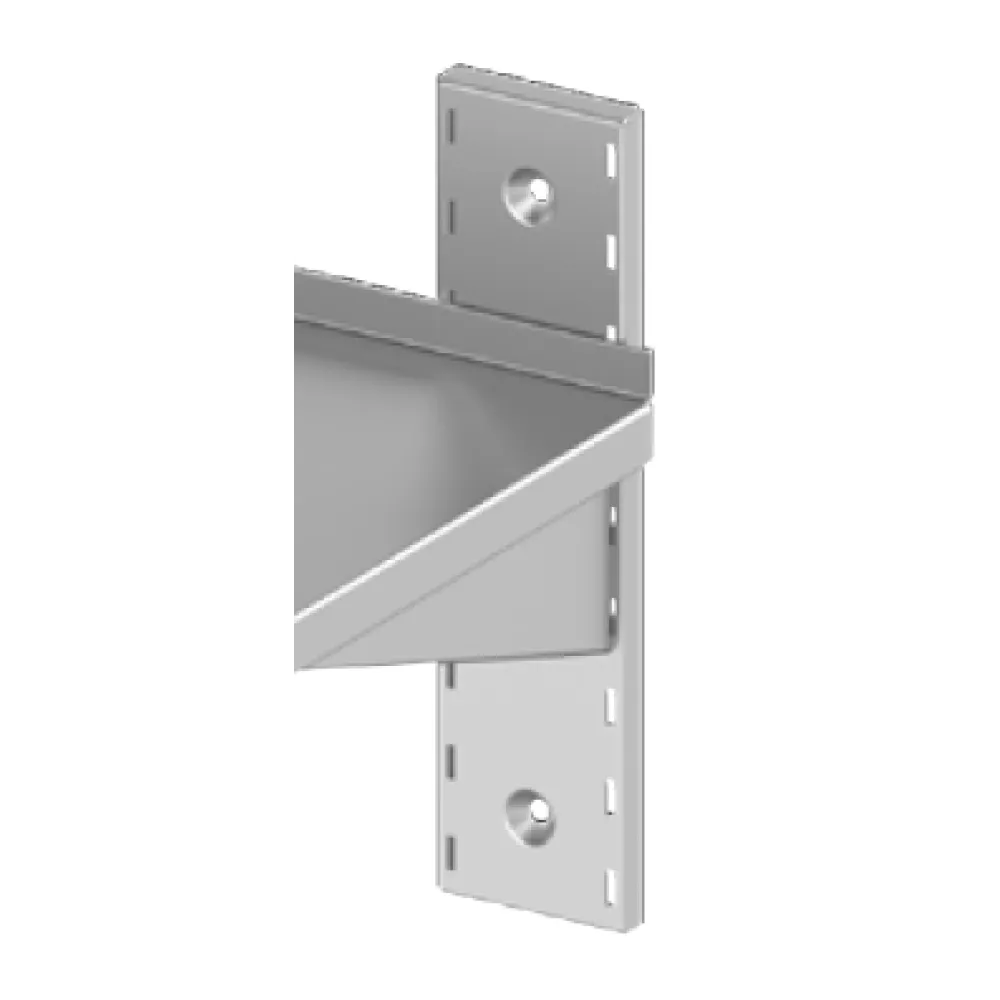 Supports muraux Novameta LSI-00.03 pour étagères professionnelles