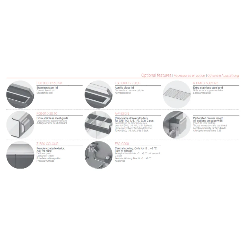 Saladette сounter P202 1300 mm