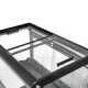 Vitrine réfrigérée à ventilation forcée SCANDOMESTIC IMC82BC 68 litres noire