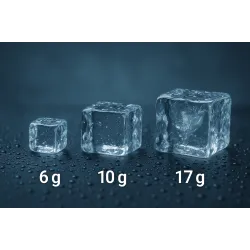 Générateur de glace KQ252, 250kg/24h