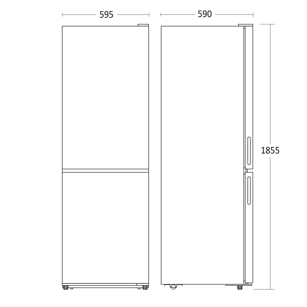 Réfrigérateur Combi SKF327WE