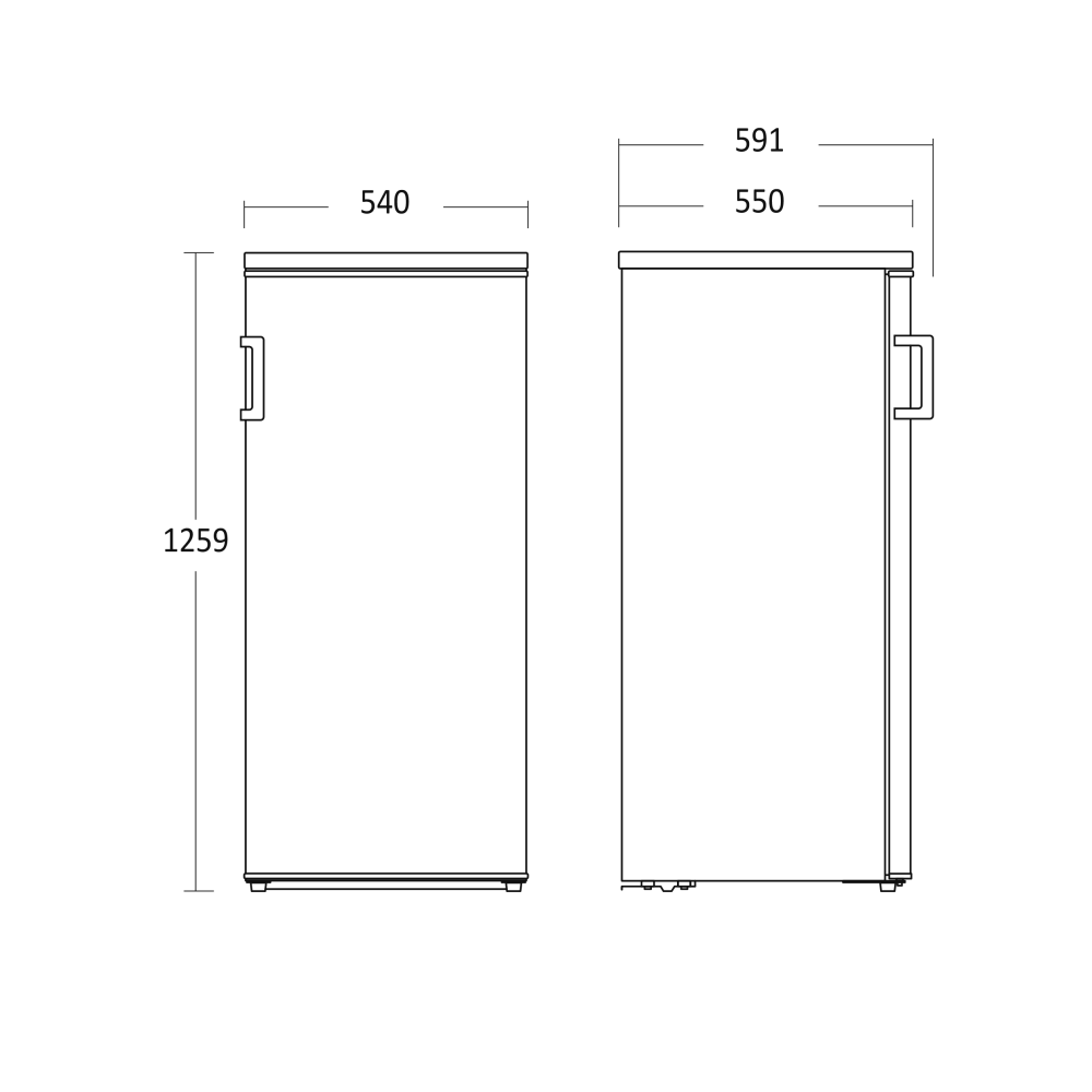 Congérateur encastrable FRF145WE