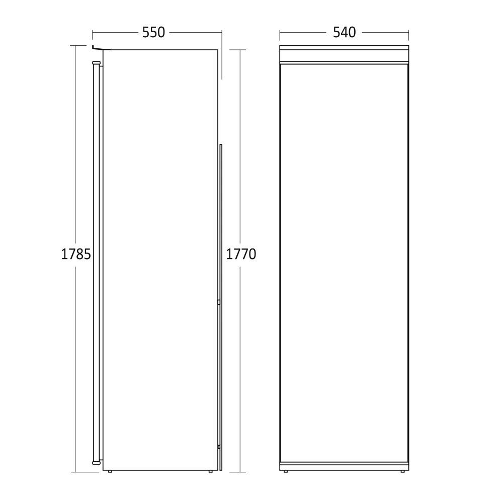 Congélateur 212L FRI212NFWD