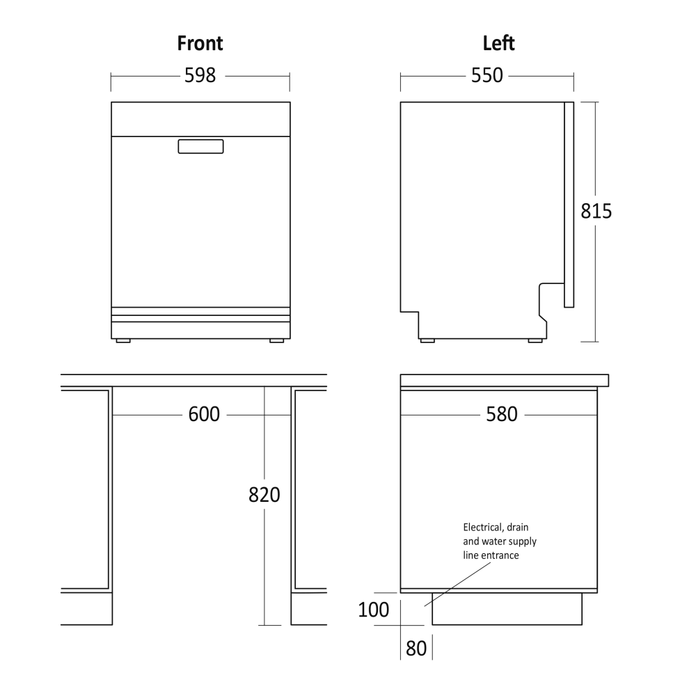 Lave-vaisselle DWI1442WC