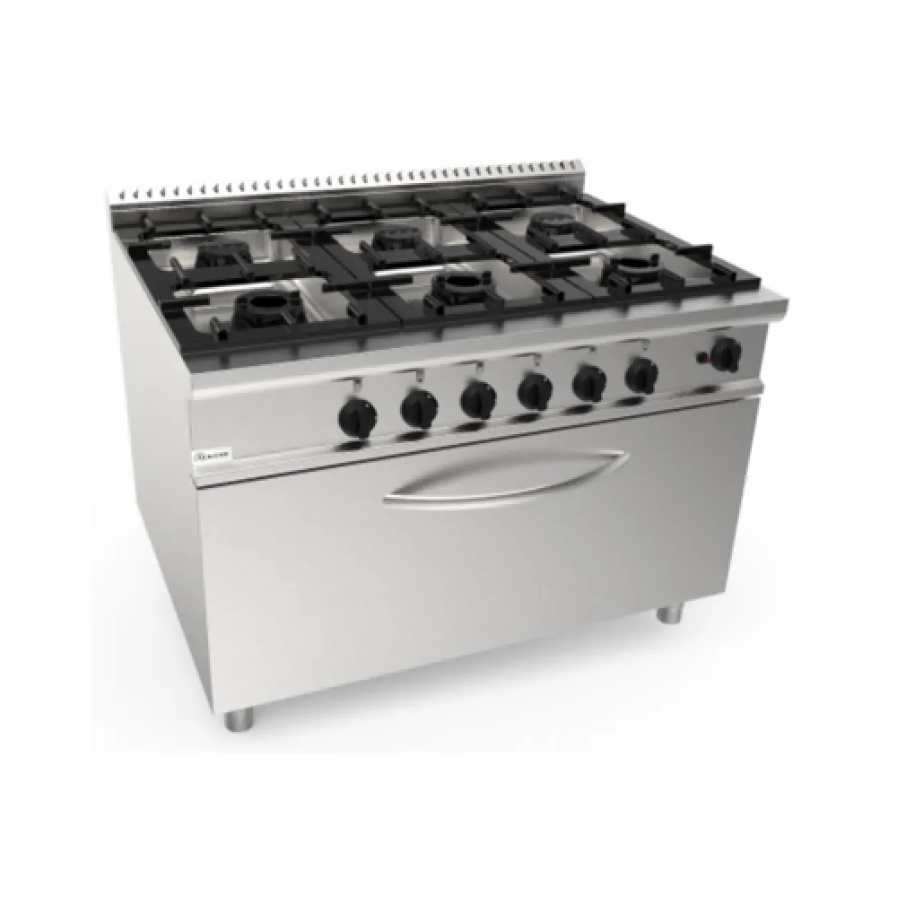 Cuisinière à gaz avec four à gaz LADYQ 900 LQ/CUG6FM.6G