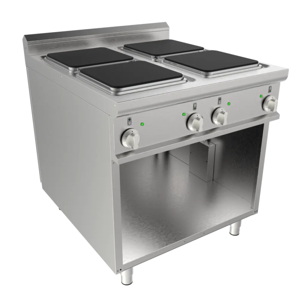 Plaque de cuisson électrique avec placard neutre LADYQ 900 LQ/CQE4BA