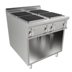 Plaque de cuisson électrique avec placard neutre LADYQ 900 LQ/CQE4BA