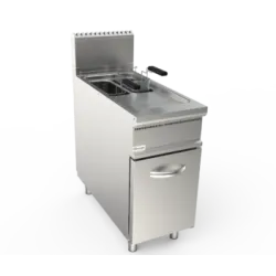 Friteuse à gaz avec armoire 8+8L LADYQ 900 LQ/FLG2V8