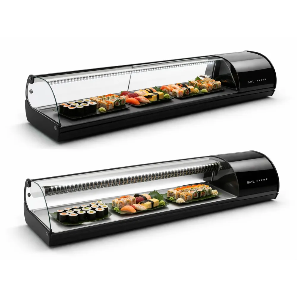 Vitrine réfrigérée statique SAYL VS8NP pour produits frais