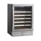 Armoire à vin professionnelle monozone SCANDOMESTIC SV 81 X - 46 bouteilles