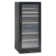 Armoire de présentation vin SCANDOMESTIC SV 104 B noire 90 bouteilles