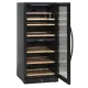 Armoire de présentation vin SCANDOMESTIC SV 104 B noire 90 bouteilles