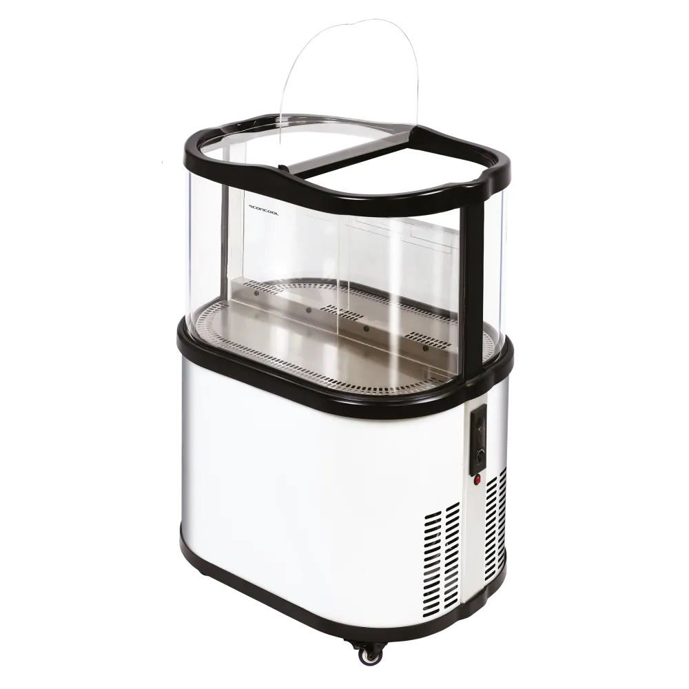 Impulse cooler 55 L SCANDOMESTIC IM 111 E - Vitrine réfrigérée à impulsion d'air
