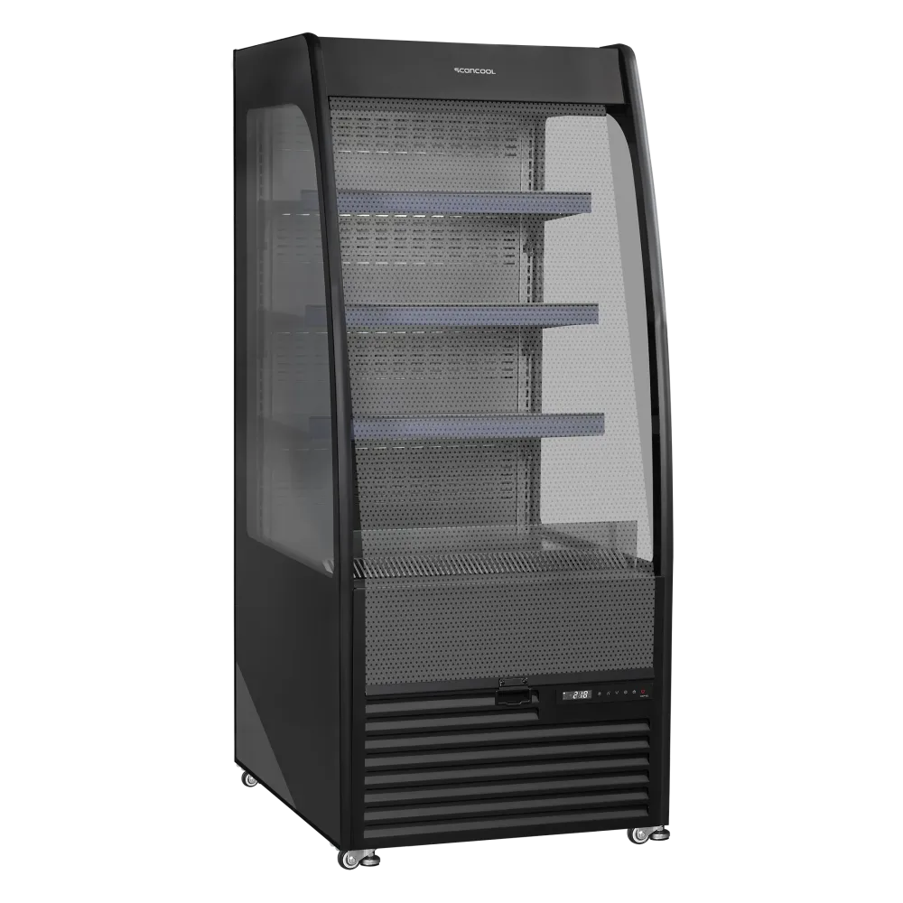 Vitrine réfrigérée SCANDOMESTIC OFC60B 135 L