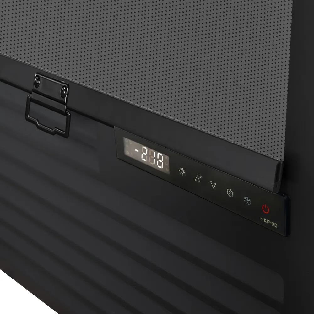 Vitrine réfrigérée 209 L SCANDOMESTIC OFC90B noire