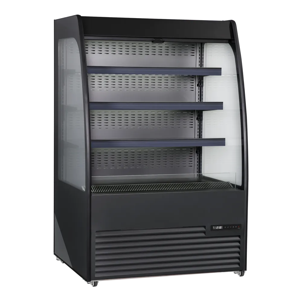 Vitrine réfrigérée 209 L SCANDOMESTIC OFC90B noire