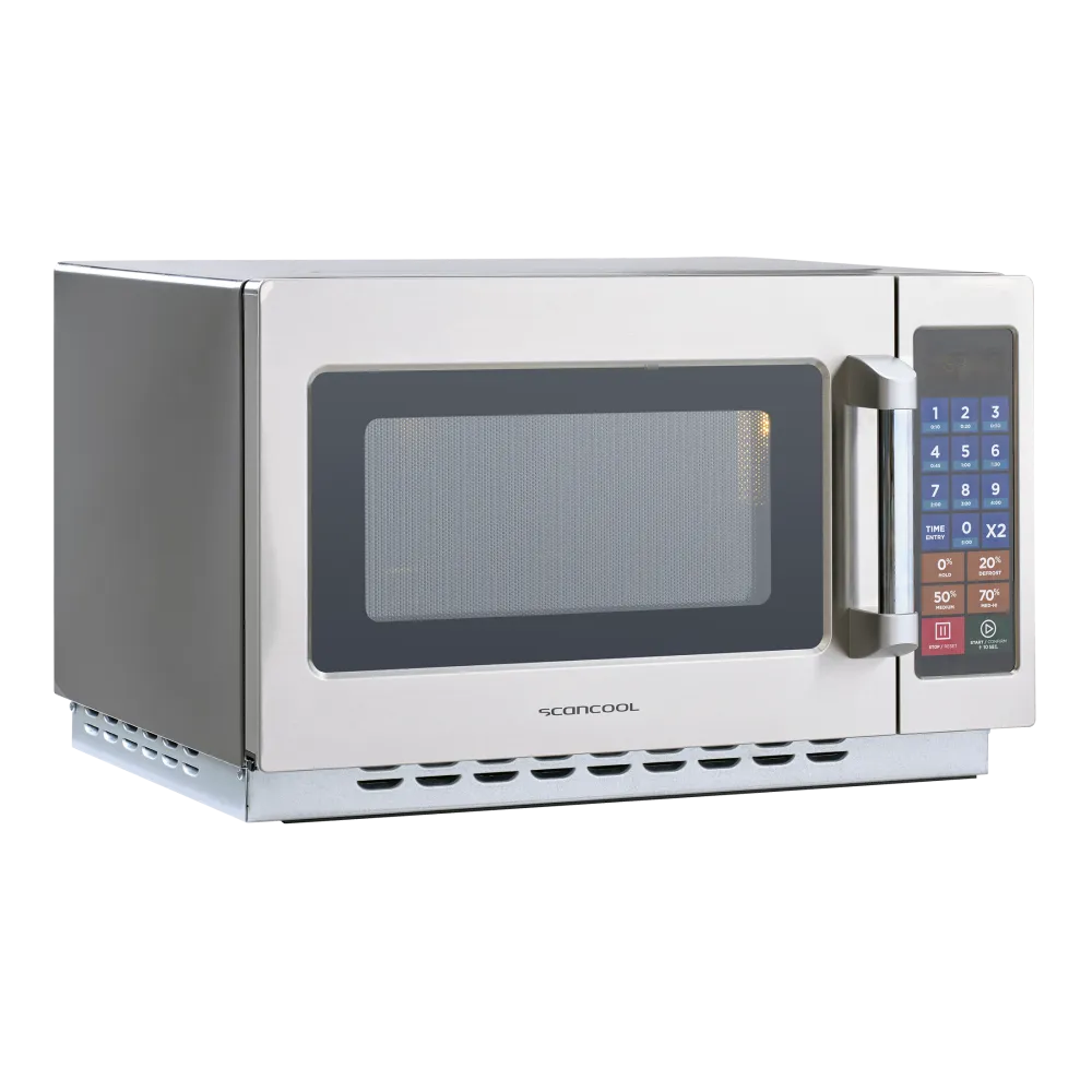 Four à micro-ondes professionnel SCANDOMESTIC MWP34X 34 litres inox