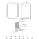 Lave-vaisselle professionnel SCANDOMESTIC DWI1042WC 10 couverts