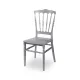Chaise empilable NAPOLEON 500 de BHS.LV en polypropylène