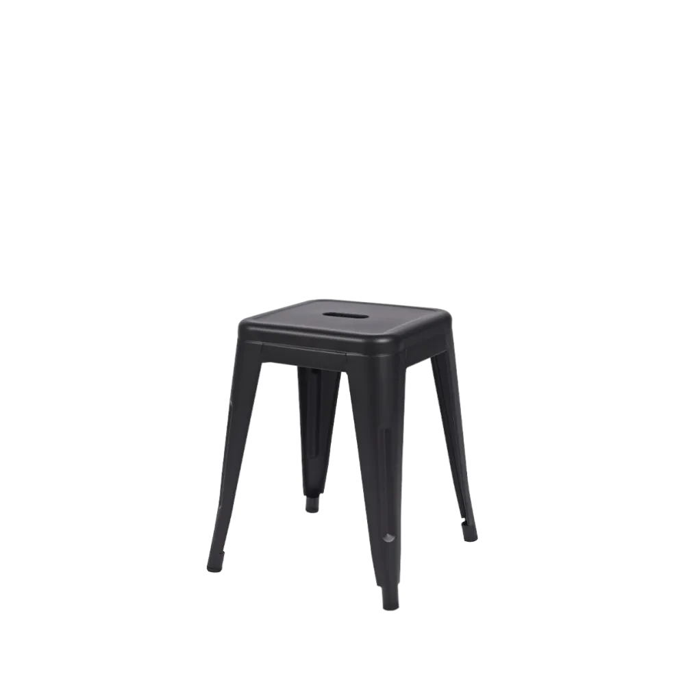 Chaise professionnelle PARIS100 TOLIX en acier noir