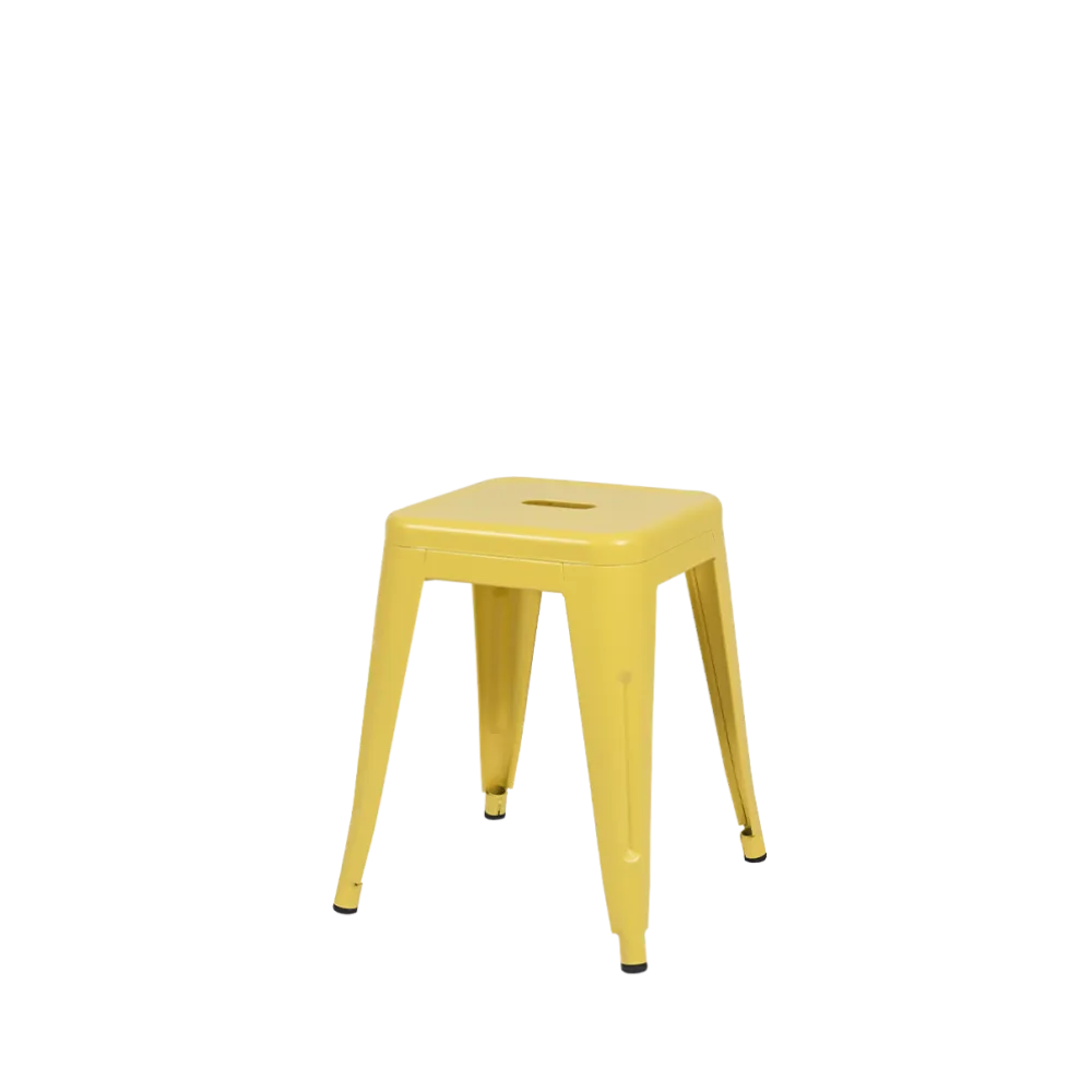 Chaise empilable Paris00 Tolix jaune en acier