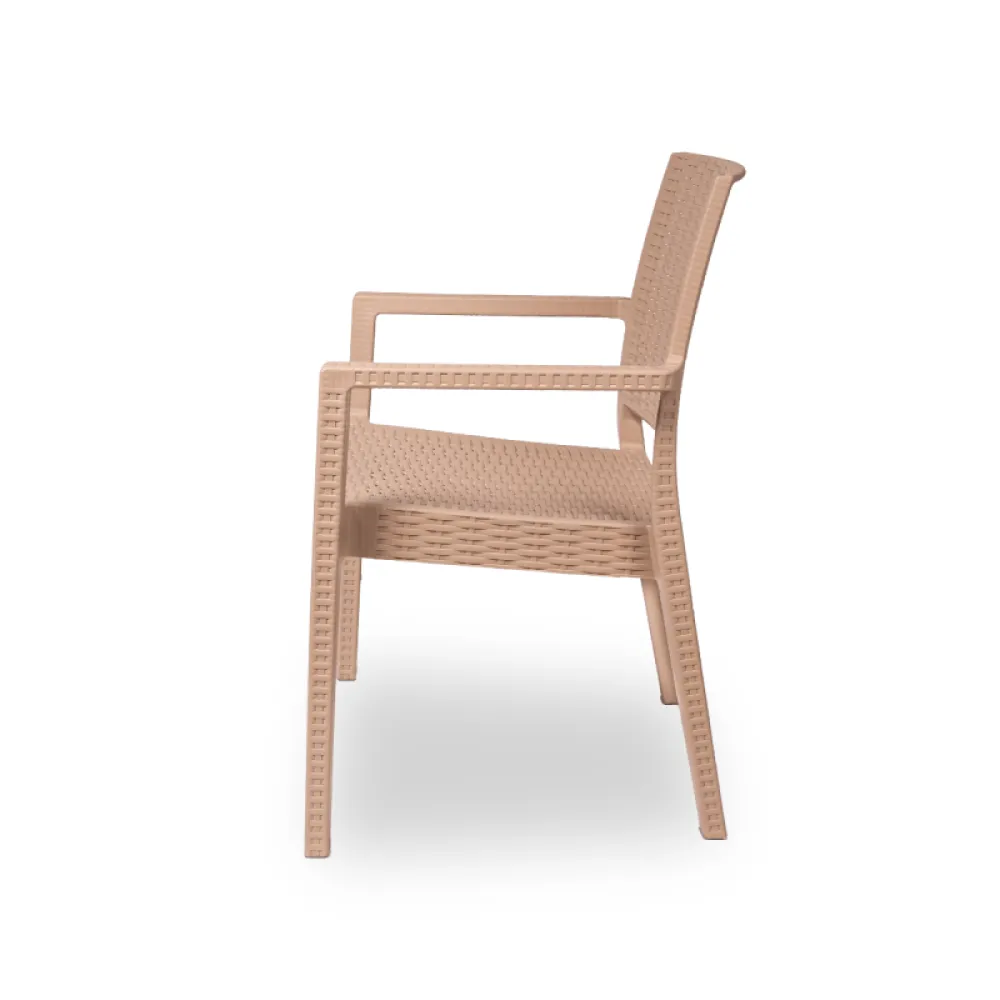 Chaise professionnelle MARIO 200 beige en polypropylène