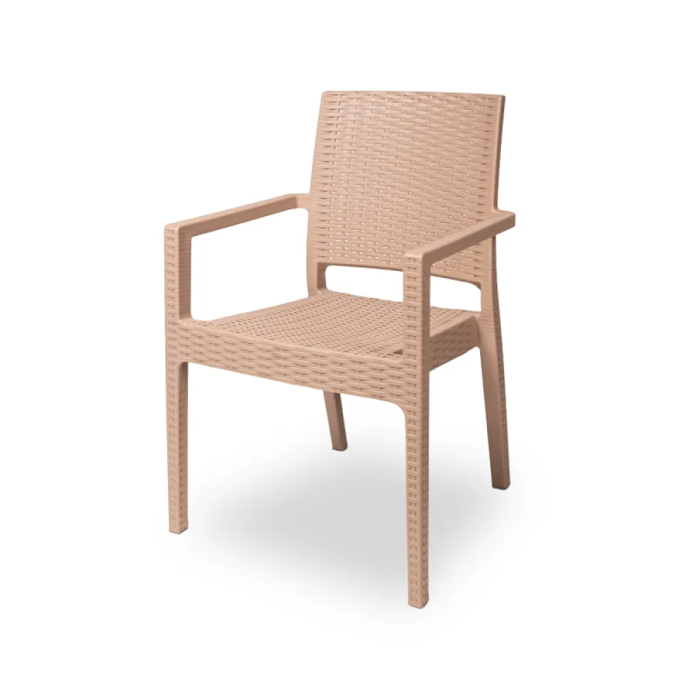 Chaise professionnelle MARIO 200 beige en polypropylène