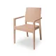 Chaise professionnelle MARIO 200 beige en polypropylène