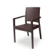 Chaise professionnelle MARIO 900 brown pour extérieur