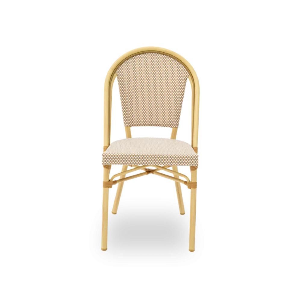 Chaise MATTEO 0377 beige en technorattan