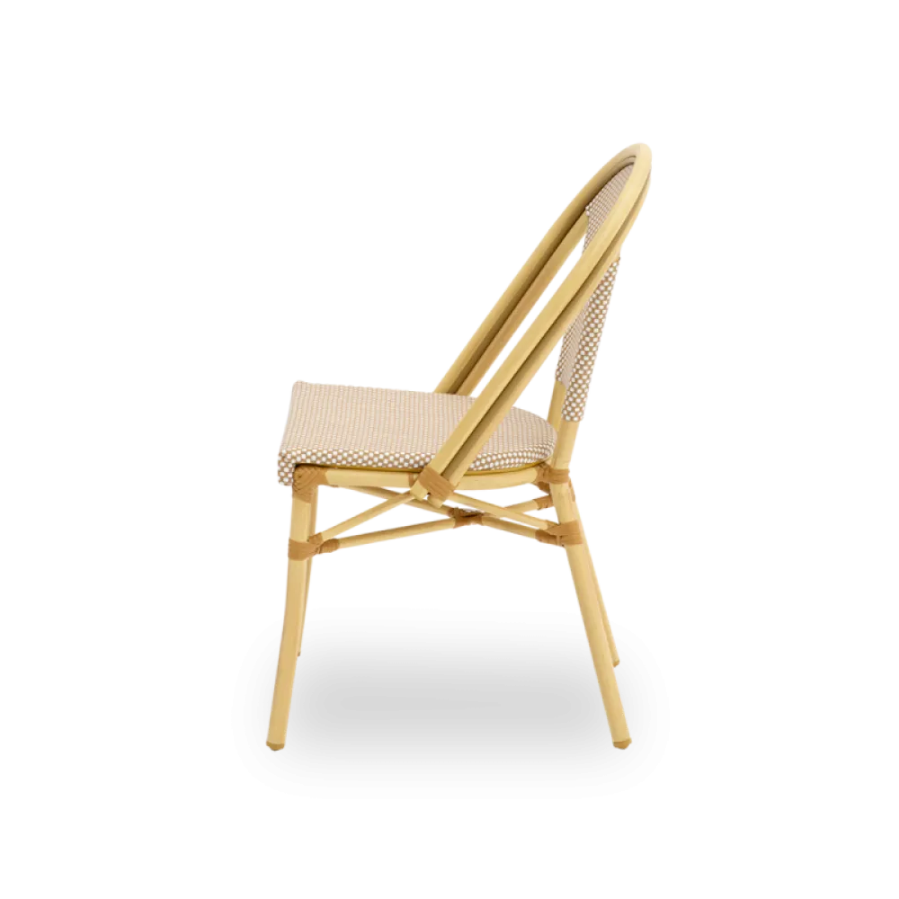 Chaise MATTEO 0377 beige en technorattan