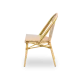 Chaise MATTEO 0377 beige en technorattan